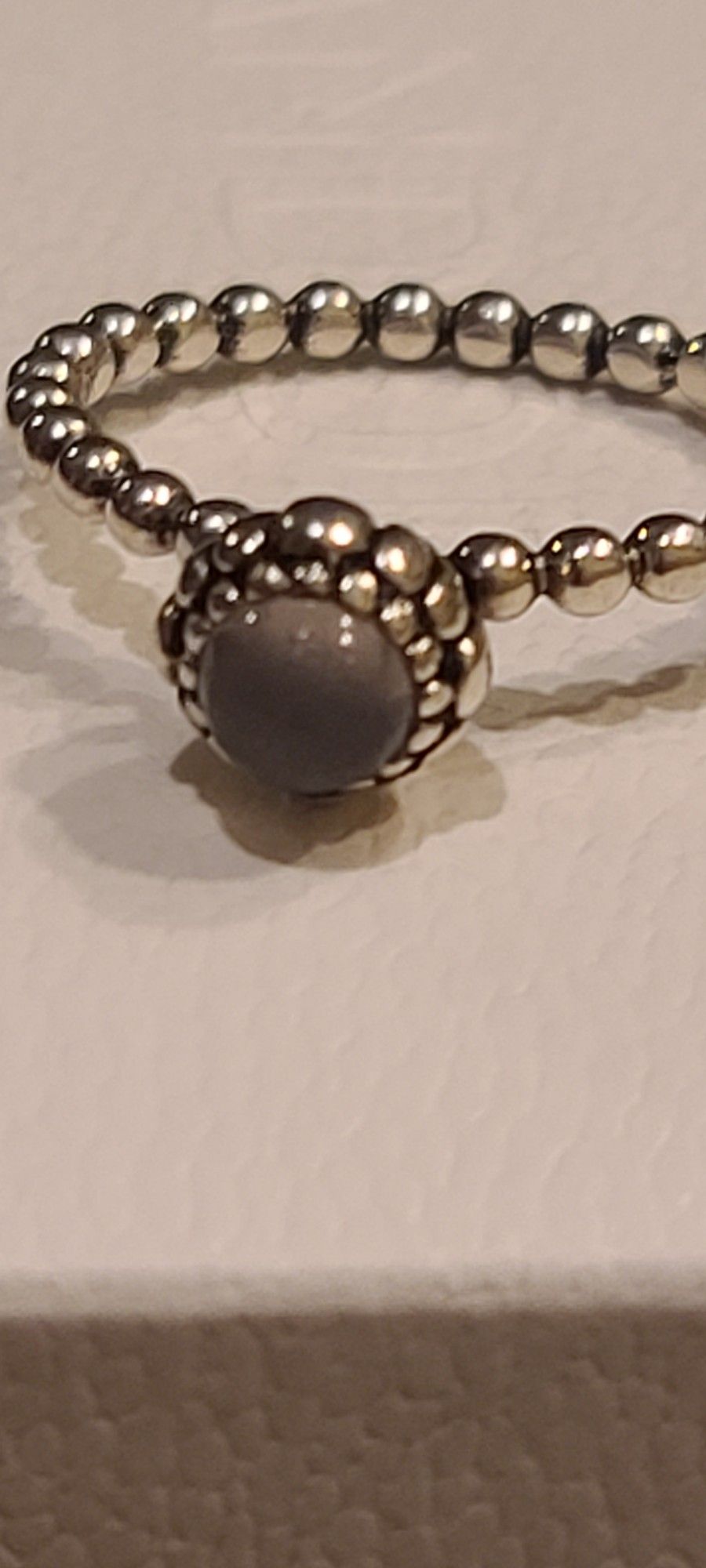 PANDORA birthstone Ring Size 8