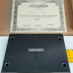 NEW! Kicker Q Class Mono Subwoofer Amplifier