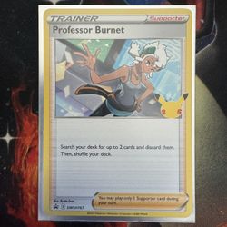 Professor Burnet #SWSH167 Pokemon Celebrations  