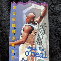 Rare SSP Fleer NBA JAM SESSION Shaquille O'Neal Jumbo Die-Cut CC MINT