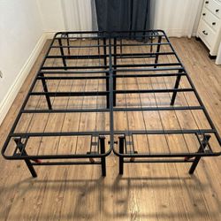 Foldable Metal Platform Bed Frame