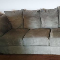 Couch And Chair With Ottoman. PRICE REDUCED