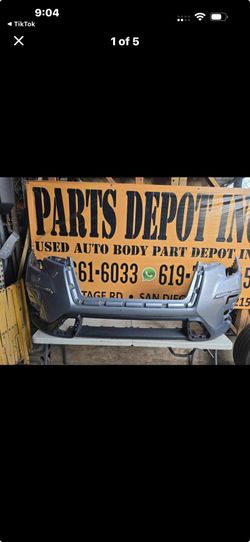 2023-2025 subaru ascent front bumper
