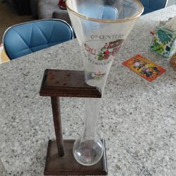 1/2 Yard Of Ale Heinken Glass 