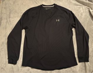 Under Armor Men’s Waffle Long Sleeve T Shirt Size XL Loose Fit