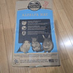 9lb Box Alf Alfa Hay Brand New Bunny Rabbit Hamster