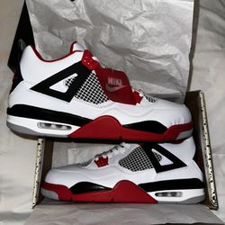 Size 14 Nike Air Jordan 4 Retro Fire Red NEW