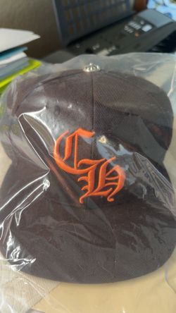 Chrome Hearts Orange Brown Baseball Hat