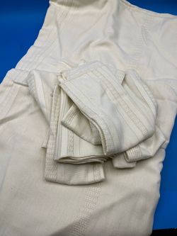 Tan rectangular cotton tablecloth set