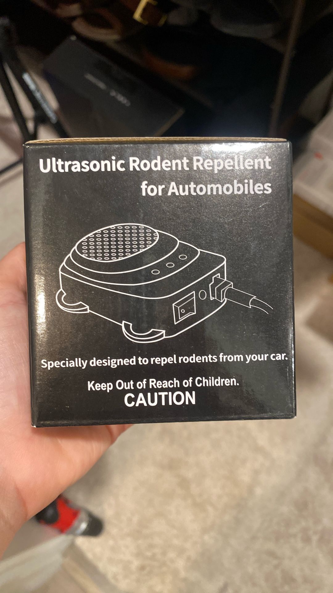 Rodent Repellent for Automobiles