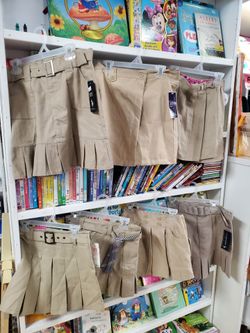 New Girl School Uniform Scooter/ Skirts