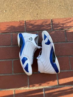 JORDAN 14 HYPER ROYAL SZ 10 LIGHTLY WORN/NO BOX