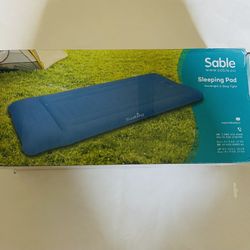 Sable Camping Sleeping Pad/Mat, Most Comfortable Camp Sleep Air Mattress