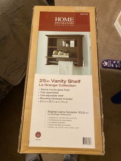 Home Decorators Collection 25” Vanity Shelf