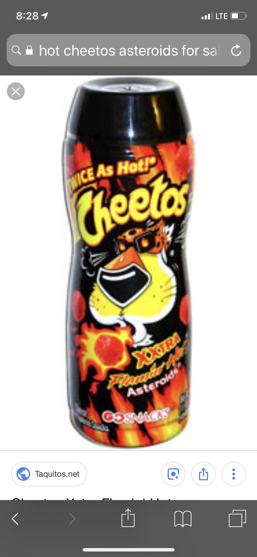 Hot Cheetos Asteroids ☄️