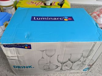 12 pc wine glass set