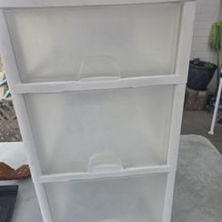 3 Drawer Plastic 