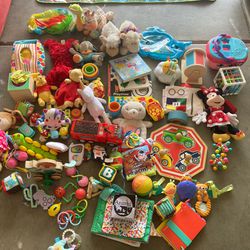 Assorted Baby Toys (Lovery, etc.)