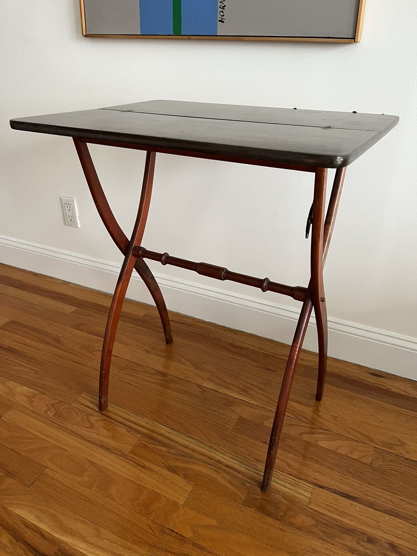 Vintage Wood Side Table