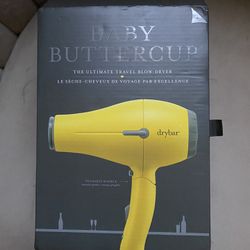 Drybar Baby Butter Cup Hair Dryer New In Box 