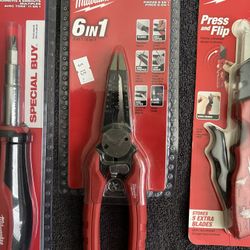Milwaukee Hand Tools And Attachments $15 Each