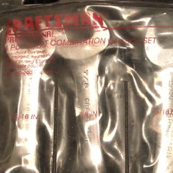 Craftsman 4pc Stubby Profesional Wrenches 13/16-1 Inch