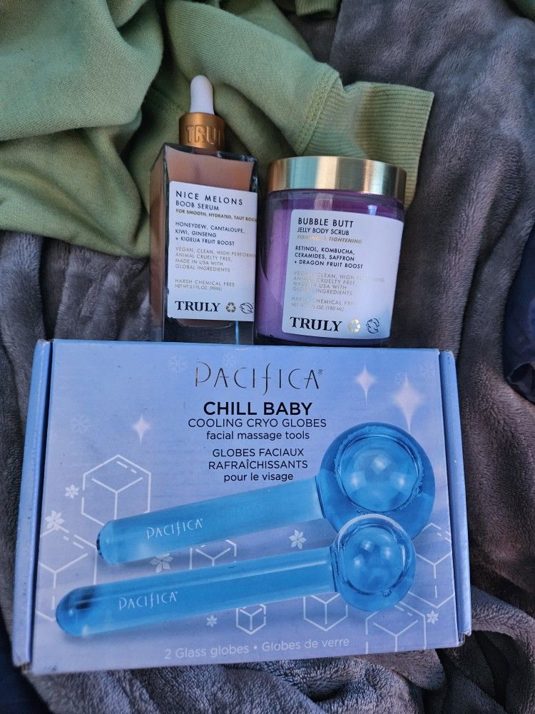 Beauty Care Scrub/Serum/ Cryo Face Wand