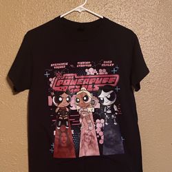 WWE X POWERPUFF GIRLS Shirt