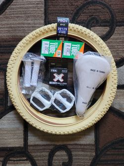 NEW Bicycle Bmx Parts Bundle 20" 