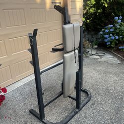 Bench With Pulley System 