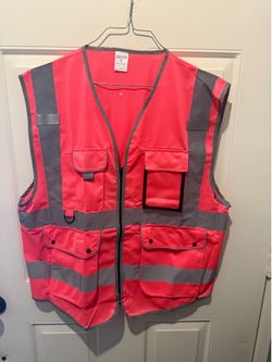 Pink vest