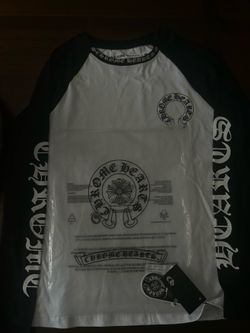 black chrome hearts long sleeve