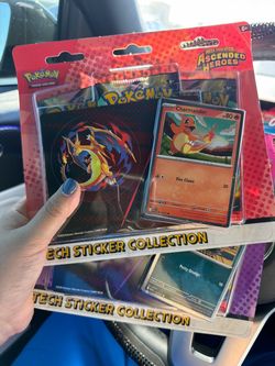 Ascended Heroes sticker collection