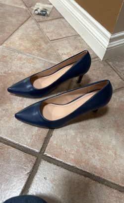 Blue Woman's Heels 