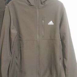 Adidas Men's Black Sports Jacket(M)
