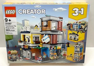 LEGO 31097 Townhouse Pet Shop & Cafe NEW