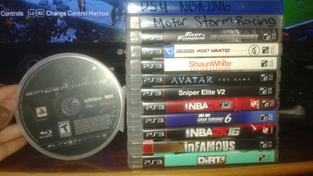 PS3 and PS4 Games