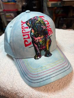 Puppy Love Graphic Baseball Cap