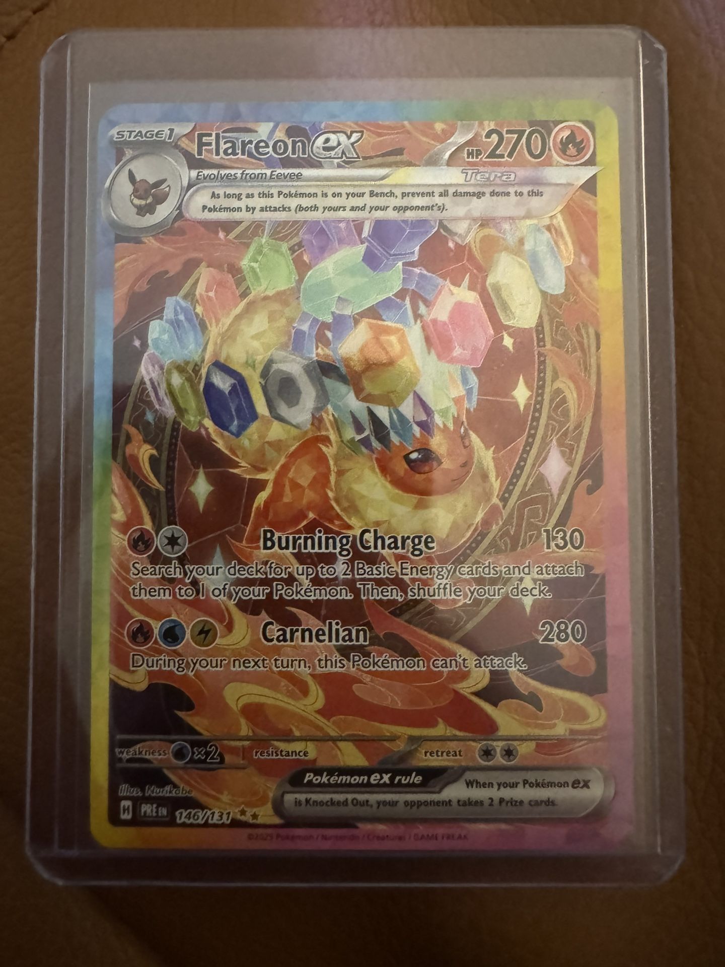 Flareon ex - 146/131 - SV: Prismatic Evolutions