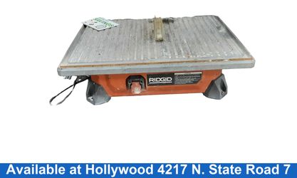 Ridgid R4020 Orange Corded Tile Saw