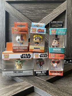 Funko Pop Keychain Star Wars Dragon Ball Z Disney