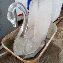 Yard Decoration Plastic  Swan  $40 Obo 