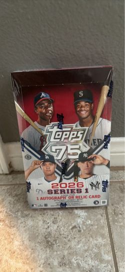 2026 Topps Series 1 Baseball Hobby Box