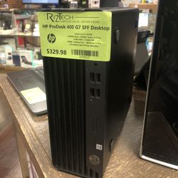 HP ProDesk 400 G7 SFF Desktop – $329.98