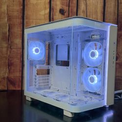 BRAND NEW Montech King 95 pro ATX pc case (white)