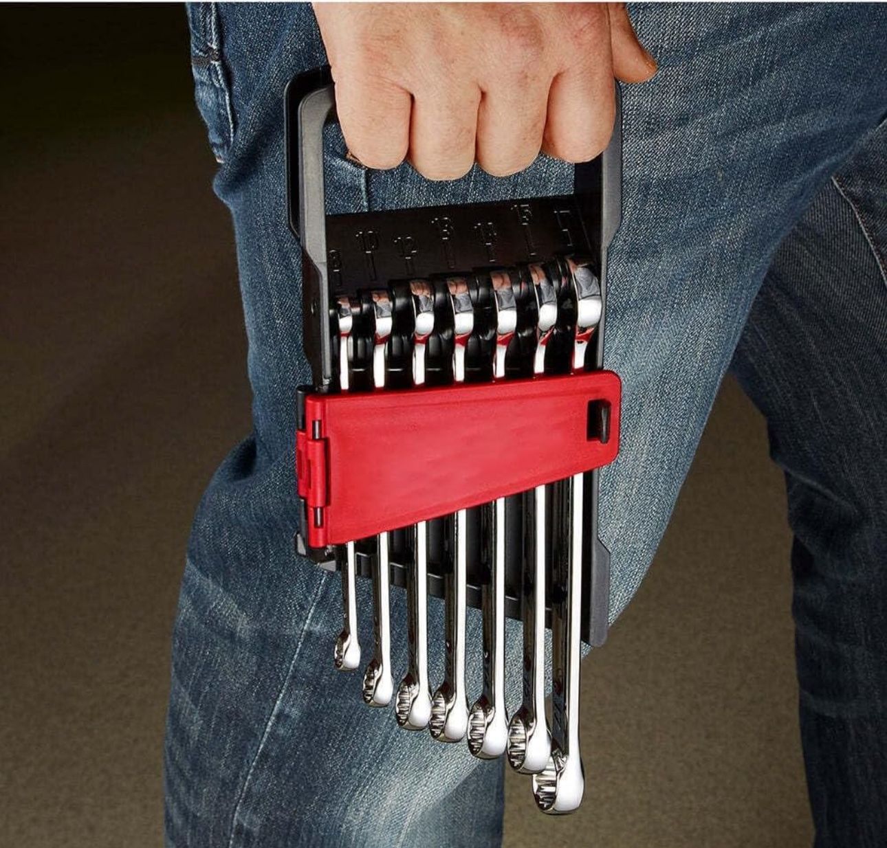 Brand new Milwaukee 48 22 9507 7 Piece Metric Open End Combination Wrench Set