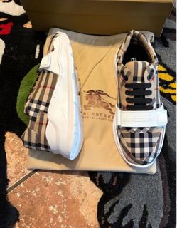 Burberry Vintage Check Low-Top Sneakers
