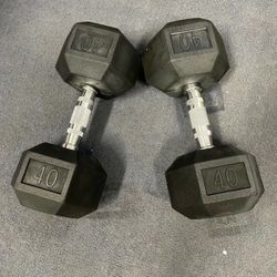 40lb Dumbbell Set