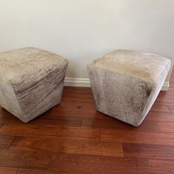 Two Ottomans