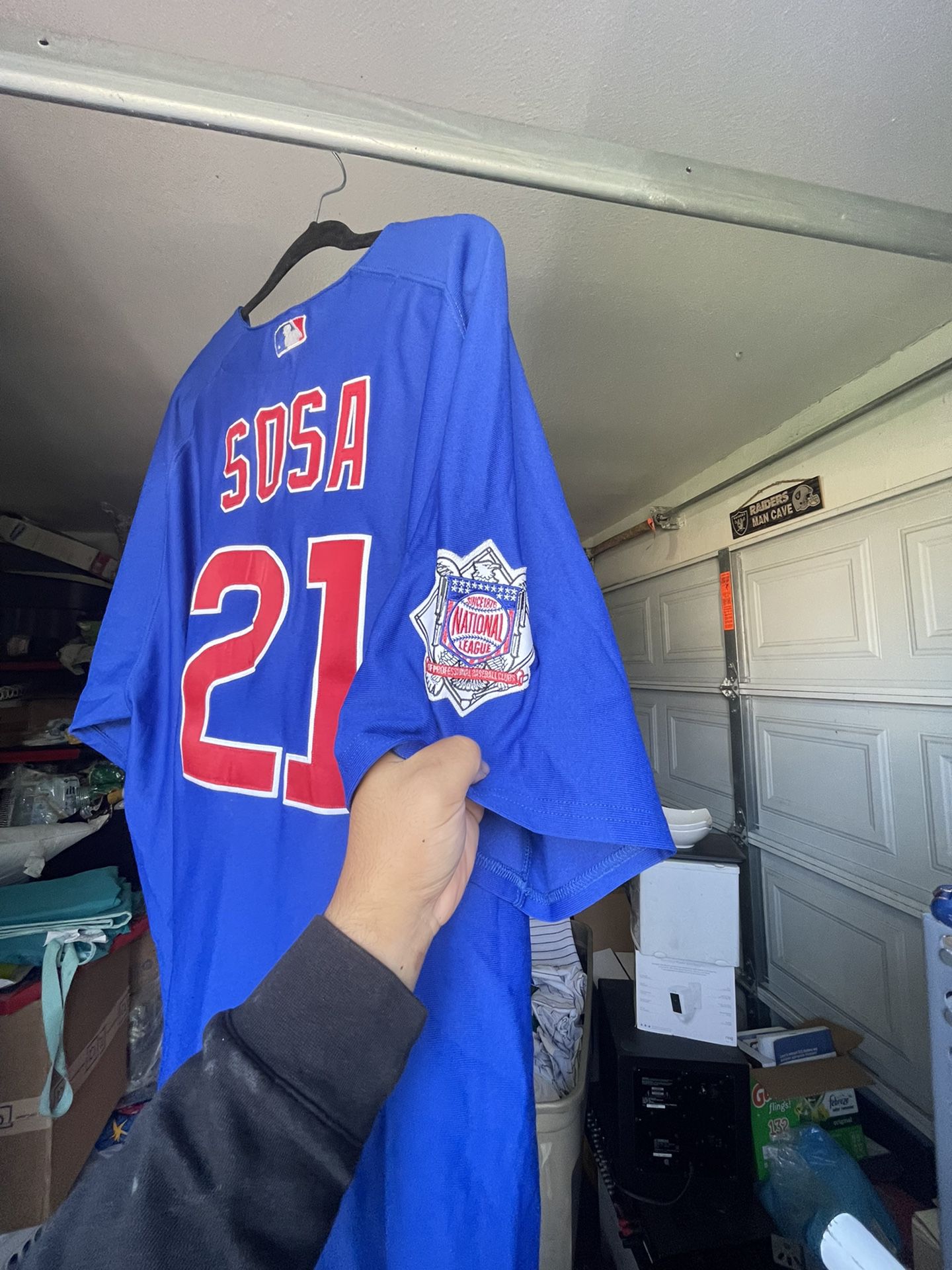 Sammy Sosa #21 Chicago Cubs Alternate Jersey by Majestic